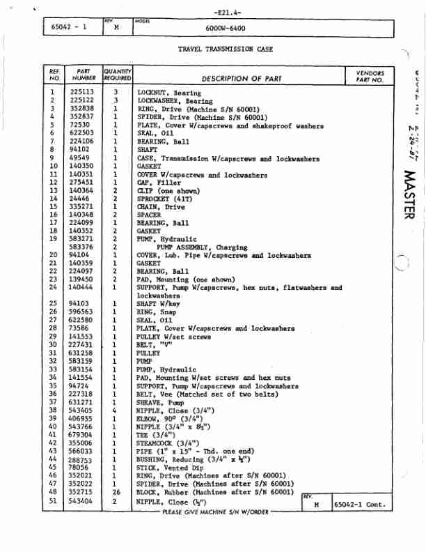 Manitowoc 6400 Crane Parts Manual 64005 2008 3 Manitowoc 6400 Crane Parts Manual 64005 2008 - Image 3