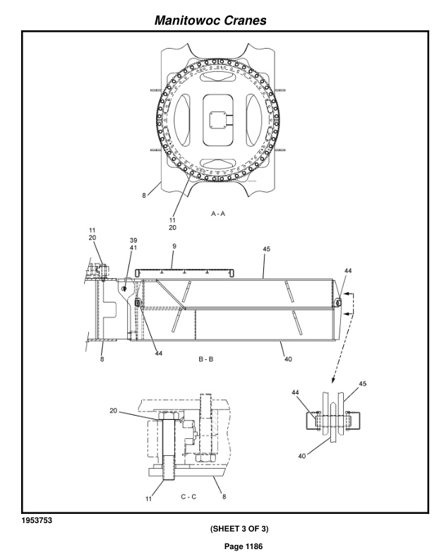 Manitowoc 999 Crane Parts Manual 9991369 2015 3 Manitowoc 999 Crane Parts Manual 9991369 2015-3