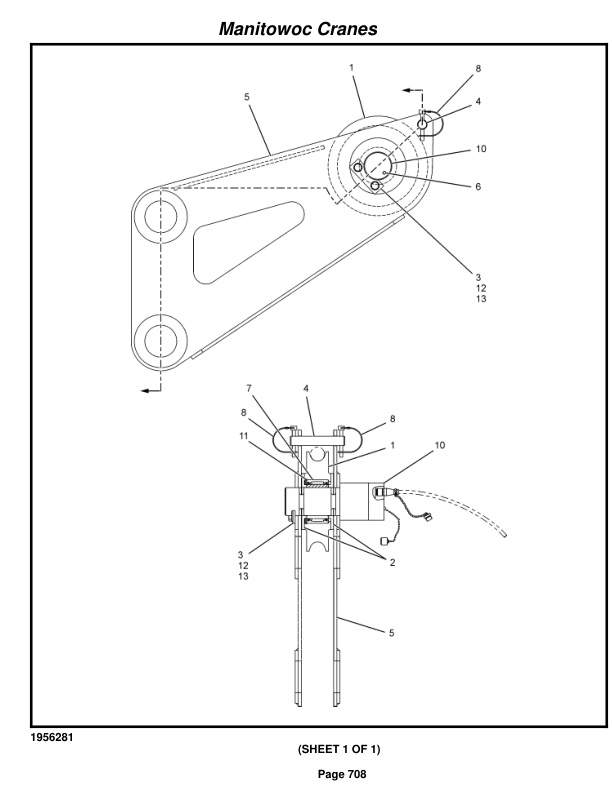 Manitowoc 999 Crane Parts Manual 9991373 2018 3 Manitowoc 999 Crane Parts Manual 9991373 2018-3