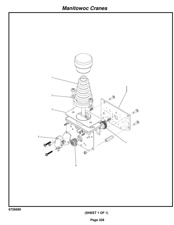 Manitowoc 999 Crane Parts Manual 9991374 2018 2 Manitowoc 999 Crane Parts Manual 9991374 2018-2