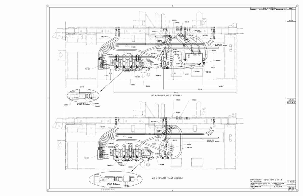 Alternative view of Manitowoc M-50W Crane Parts Manual 510320 2010