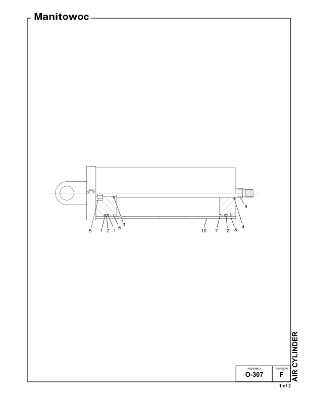 Manitowoc M-65W Crane Parts Manual 651005 2014 3 Manitowoc M-65W Crane Parts Manual 651005 2014 - Image 3
