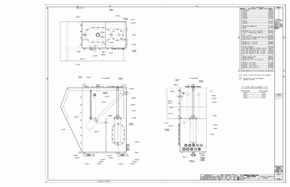 Alternative view of Manitowoc M-80W Crane Parts Manual 810306 2014