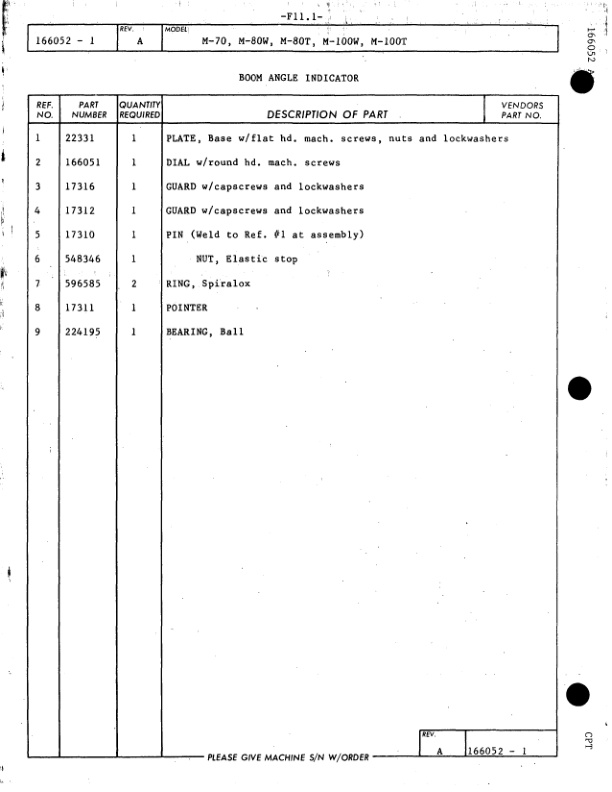 Manitowoc M-80W Crane Parts Manual 810444 2018 3 Manitowoc M-80W Crane Parts Manual 810444 2018 - Image 3