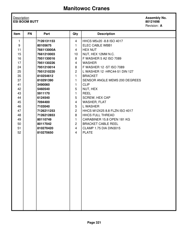 Manitowoc MLC100-1 Crane Parts Manual 91001023 2019 3 Manitowoc MLC100-1 Crane Parts Manual 91001023 2019-3