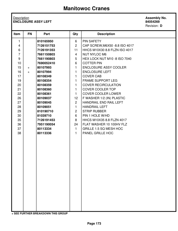 Manitowoc MLC100-1 Crane Parts Manual 91001035 2020 2 Manitowoc MLC100-1 Crane Parts Manual 91001035 2020-2