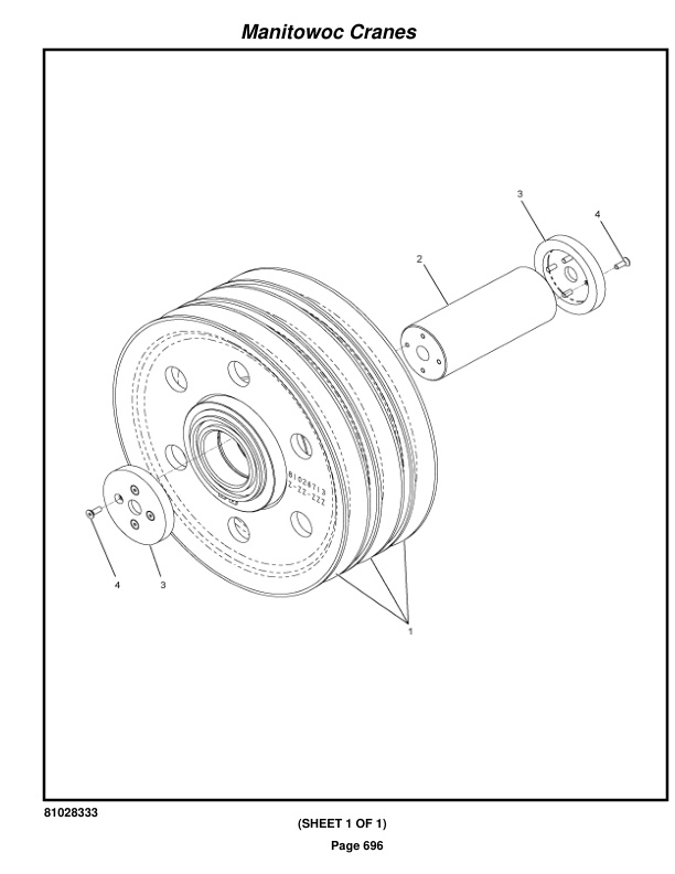 Manitowoc MLC165-1 Crane Parts Manual 91651115 2019 3 Manitowoc MLC165-1 Crane Parts Manual 91651115 2019-3