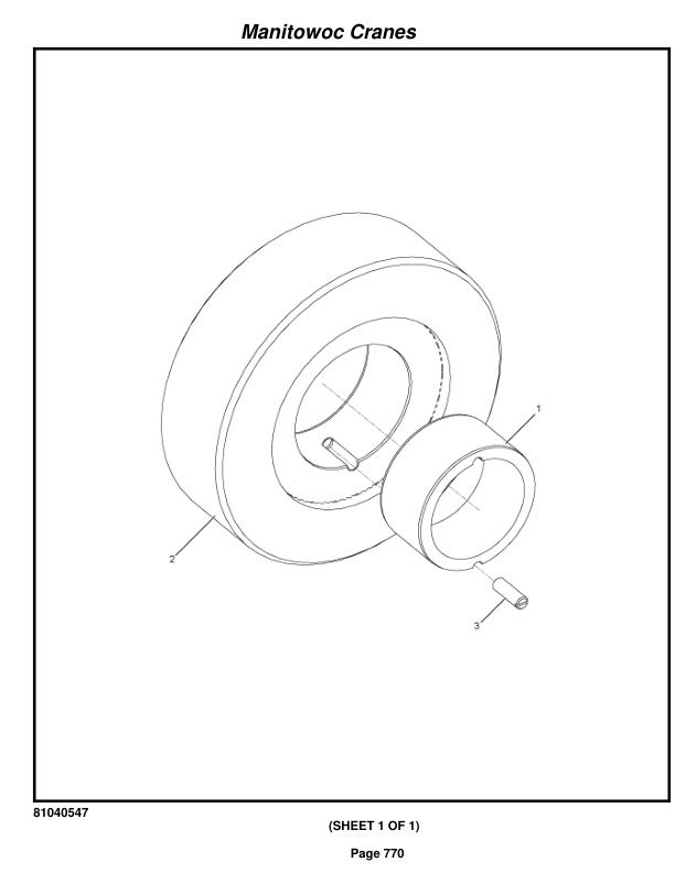 Manitowoc MLC300 Crane Parts Manual 3001066 2018 3 Manitowoc MLC300 Crane Parts Manual 3001066 2018-3