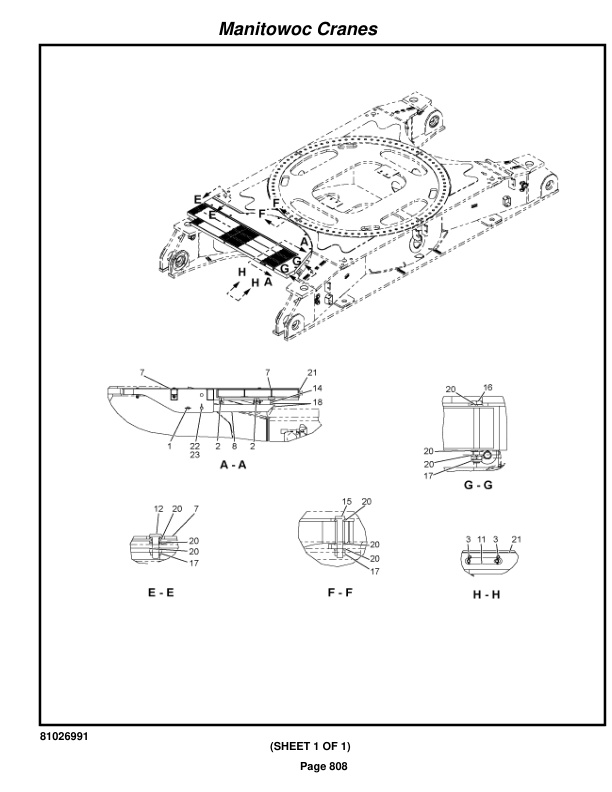 Manitowoc MLC300 Crane Parts Manual 3001140 2023 3 Manitowoc MLC300 Crane Parts Manual 3001140 2023-3