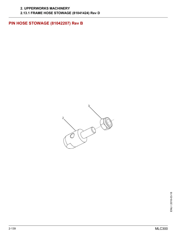 Alternative view of Manitowoc MLC300 Crane Parts Manual 605805 2016