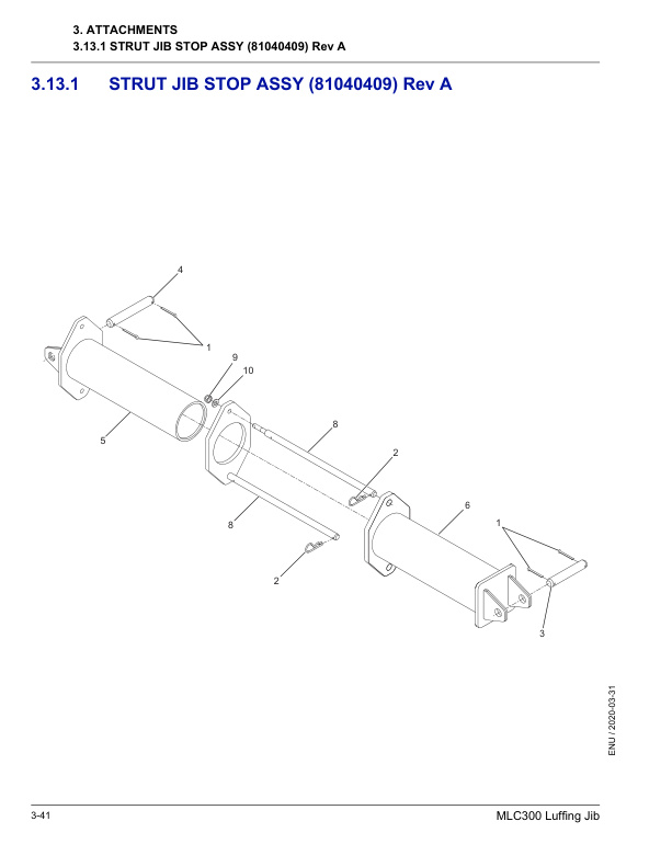 Manitowoc MLC300 Crane Parts Manual 606933 2020 3 Manitowoc MLC300 Crane Parts Manual 606933 2020 - Image 3