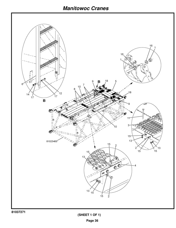 Manitowoc MLC300 LUFF Crane Parts Manual 3005032 2019 2 Manitowoc MLC300 LUFF Crane Parts Manual 3005032 2019-2