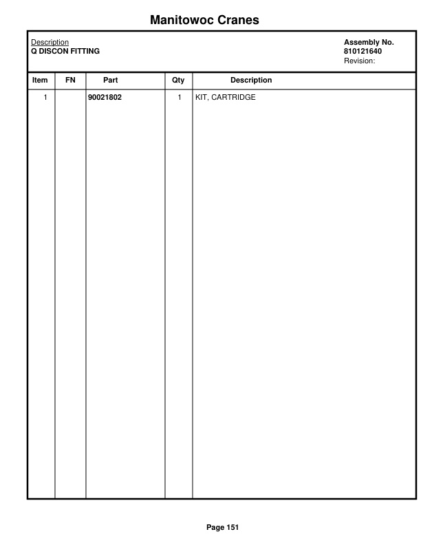 Manitowoc MLC300VPC-MAX Crane Parts Manual 3003063 2023 3 Manitowoc MLC300VPC-MAX Crane Parts Manual 3003063 2023-3