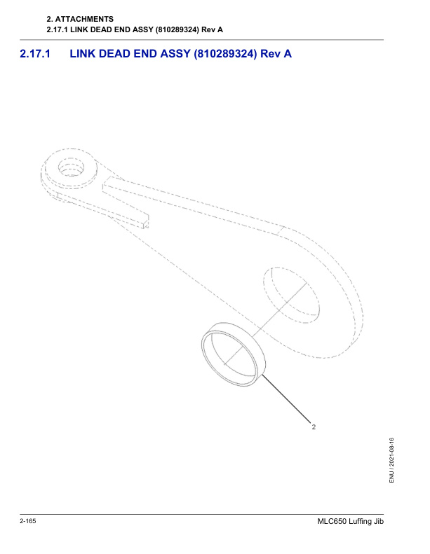 Manitowoc MLC650 Crane Parts Manual 606010 2021 3 Manitowoc MLC650 Crane Parts Manual 606010 2021 - Image 3