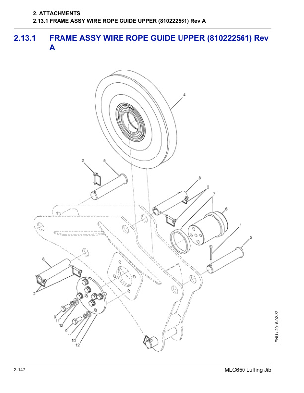 Manitowoc MLC650 Crane Parts Manual 606129 2016 3 Manitowoc MLC650 Crane Parts Manual 606129 2016 - Image 3