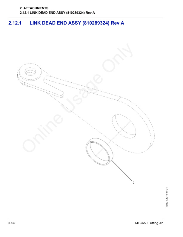 Manitowoc MLC650 Crane Parts Manual 607496 2019 3 Manitowoc MLC650 Crane Parts Manual 607496 2019 - Image 3