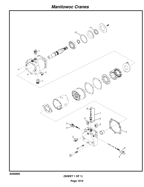 Manitowoc MLC650 Crane Parts Manual 6501039 2021 3 Manitowoc MLC650 Crane Parts Manual 6501039 2021-3