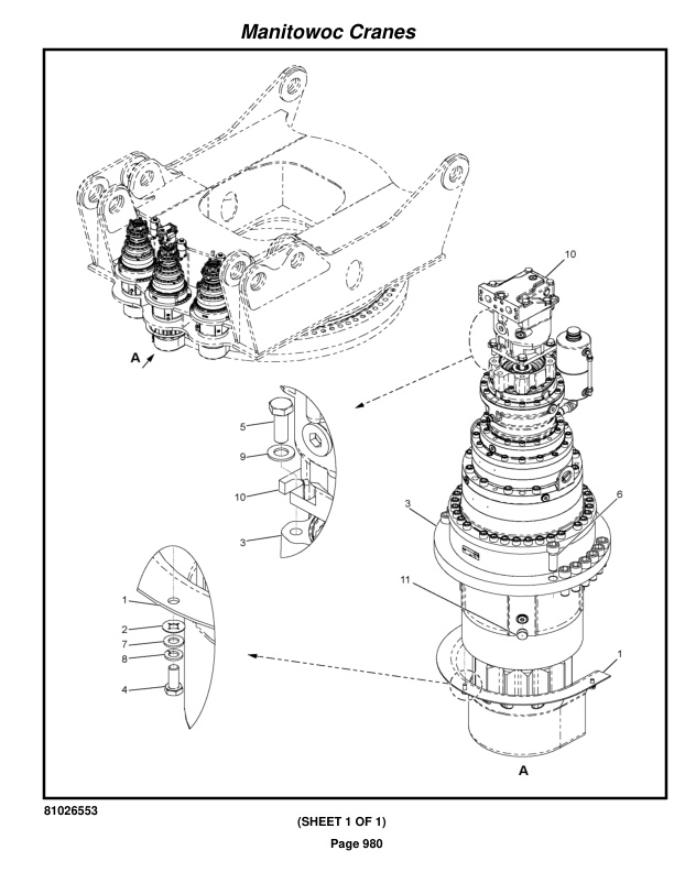 Manitowoc MLC650 Crane Parts Manual 6501041 2021 3 Manitowoc MLC650 Crane Parts Manual 6501041 2021-3