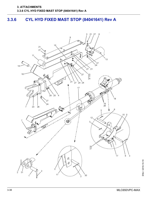Manitowoc MLC650VPC-MAX Crane Parts Manual 605026 2016 3 Manitowoc MLC650VPC-MAX Crane Parts Manual 605026 2016 - Image 3