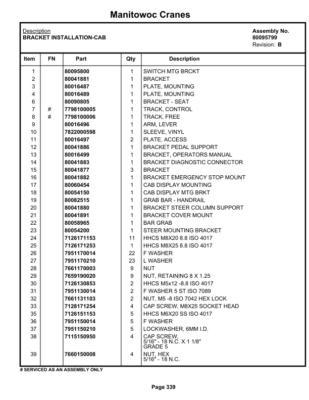 Grove GRT655L Crane Parts Manual 237217 2022 2 Grove GRT655L Crane Parts Manual 237217 2022-2