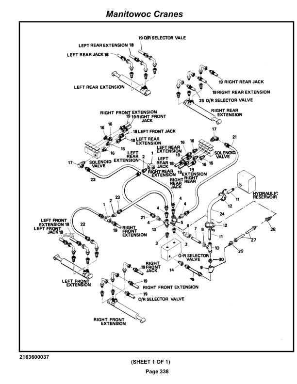 Grove RT630 Crane Parts Manual 46035 2020-3