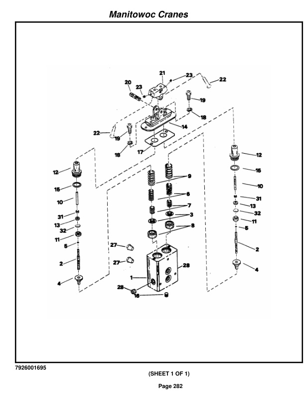 Grove RT630B Crane Parts Manual 72283 2016 2 Grove RT630B Crane Parts Manual 72283 2016-2