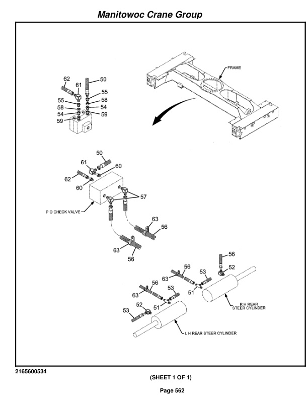 Grove RT635C Crane Parts Manual 77121 2005 3 Grove RT635C Crane Parts Manual 77121 2005-3