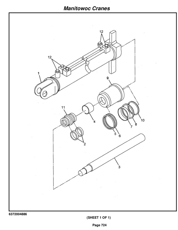 Grove RT635C Crane Parts Manual 81524 2009 3 Grove RT635C Crane Parts Manual 81524 2009-3