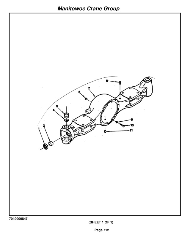 Grove RT635C Crane Parts Manual 82295 2005 3 Grove RT635C Crane Parts Manual 82295 2005-3