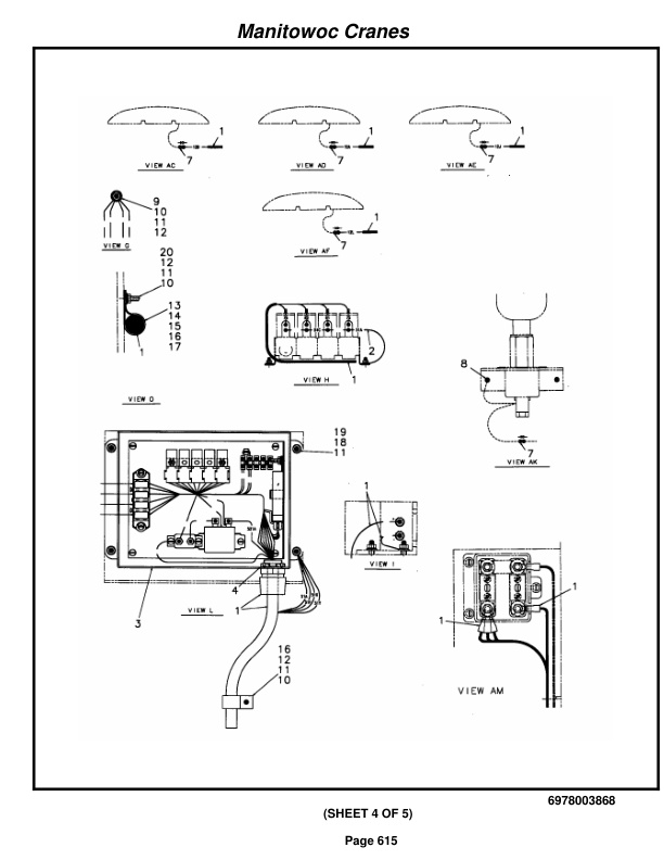 Grove RT635C Crane Parts Manual 83934 2017 3 Grove RT635C Crane Parts Manual 83934 2017-3