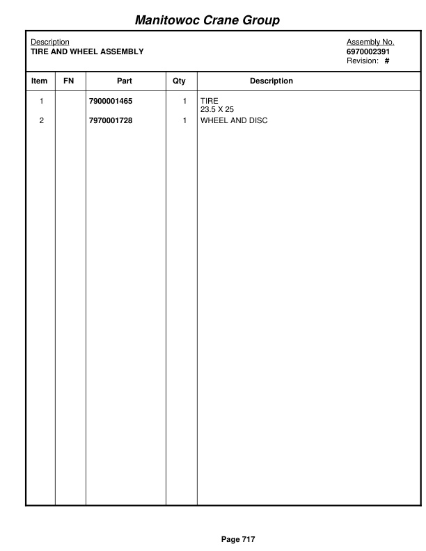 Grove RT635C Crane Parts Manual 84791 2008 3 Grove RT635C Crane Parts Manual 84791 2008-3