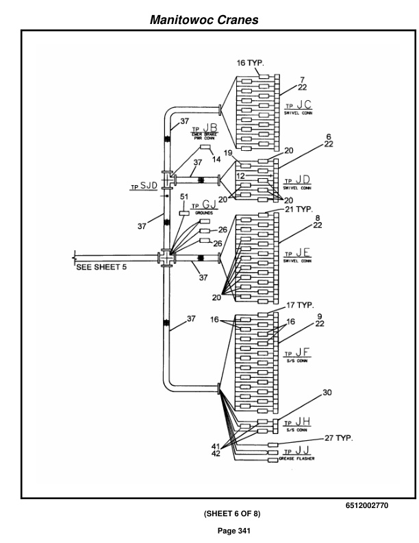 Grove RT635C Crane Parts Manual 87354 2018-2