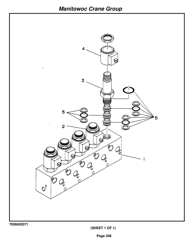 Grove RT635C Crane Parts Manual 87356 2009 2 Grove RT635C Crane Parts Manual 87356 2009-2