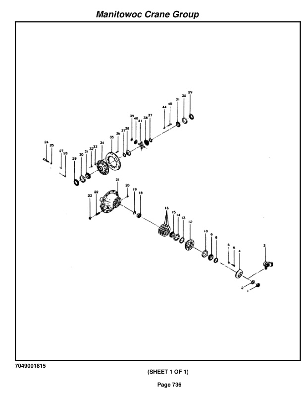 Grove RT635C Crane Parts Manual 87359 2005 3 Grove RT635C Crane Parts Manual 87359 2005-3
