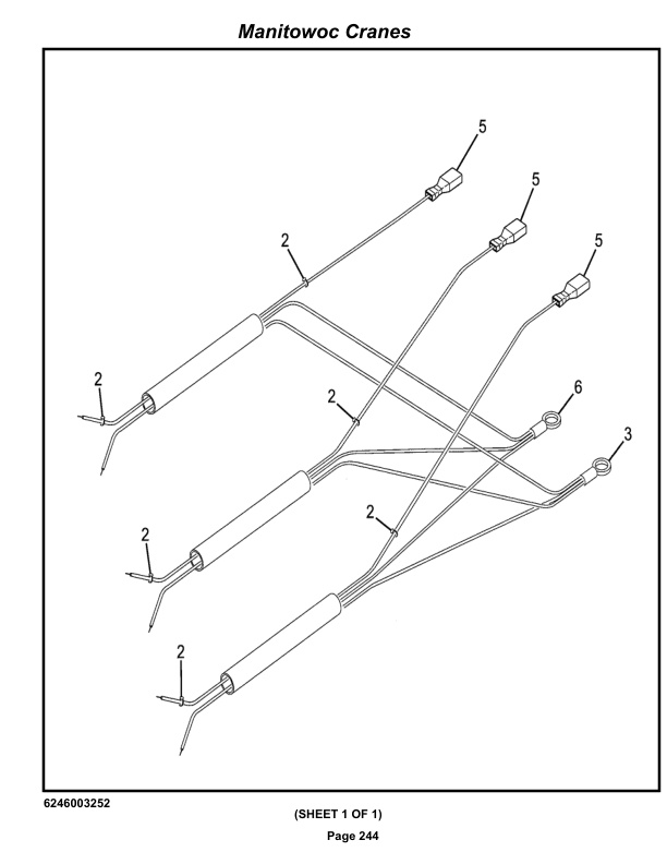 Grove RT635C Crane Parts Manual 87943 2020-2
