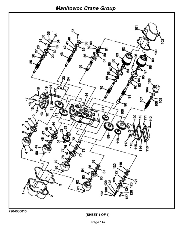 Grove RT63S Crane Parts Manual 23355 2009-2