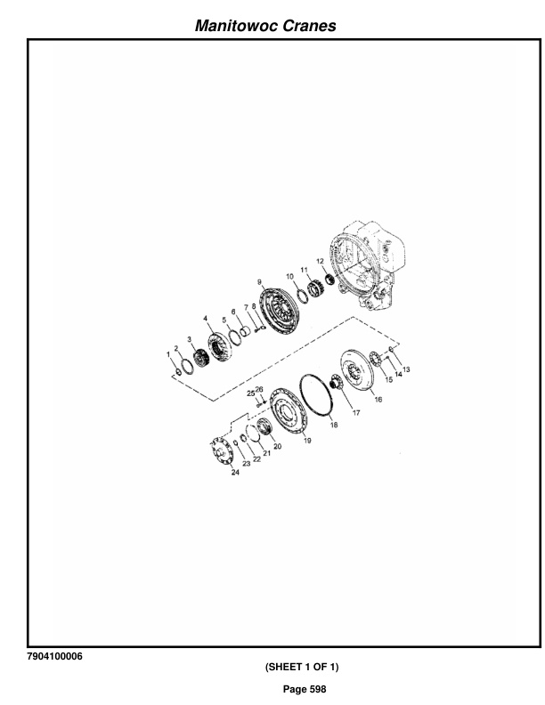 Grove RT640E Crane Parts Manual 221252 2014 3 Grove RT640E Crane Parts Manual 221252 2014-3
