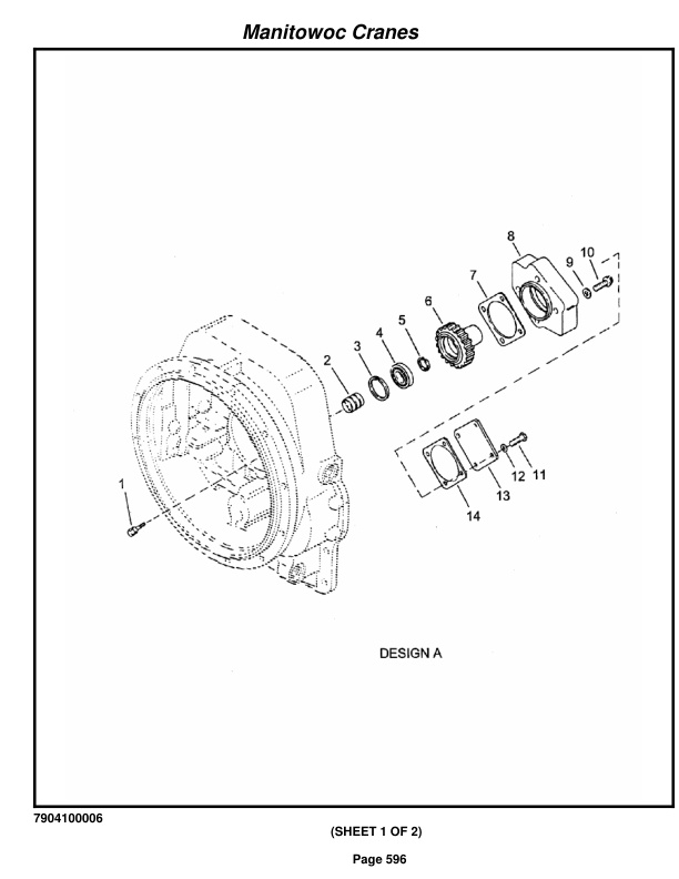 Grove RT640E Crane Parts Manual 221482 2014 3 Grove RT640E Crane Parts Manual 221482 2014-3