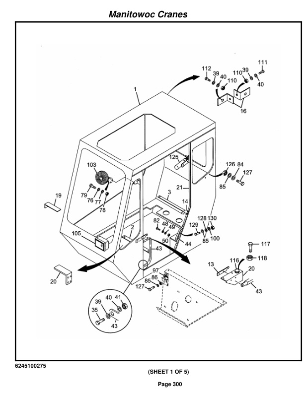 Grove RT640E Crane Parts Manual 221819 2014 2 Grove RT640E Crane Parts Manual 221819 2014-2