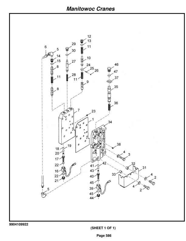 Grove RT640E Crane Parts Manual 224073 2017 3 Grove RT640E Crane Parts Manual 224073 2017-3