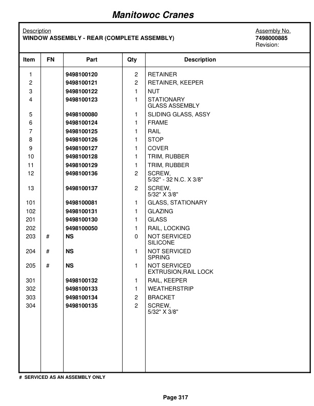 Grove RT650E Crane Parts Manual 223098 2012 2 Grove RT650E Crane Parts Manual 223098 2012-2