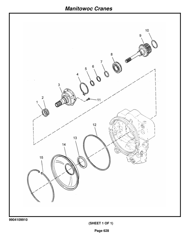 Grove RT650E Crane Parts Manual 223293 2015 3 Grove RT650E Crane Parts Manual 223293 2015-3