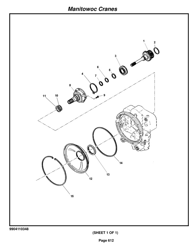 Grove RT650E Crane Parts Manual 223802 2015 3 Grove RT650E Crane Parts Manual 223802 2015-3