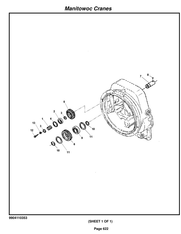 Grove RT650E Crane Parts Manual 223850 2015 3 Grove RT650E Crane Parts Manual 223850 2015-3