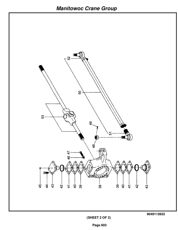 Grove RT650E Crane Parts Manual 224548 2005 3 Grove RT650E Crane Parts Manual 224548 2005-3