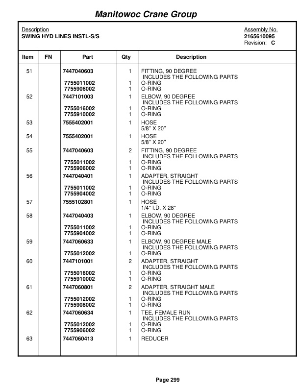 Grove RT650E Crane Parts Manual 225385 2006 2 Grove RT650E Crane Parts Manual 225385 2006-2