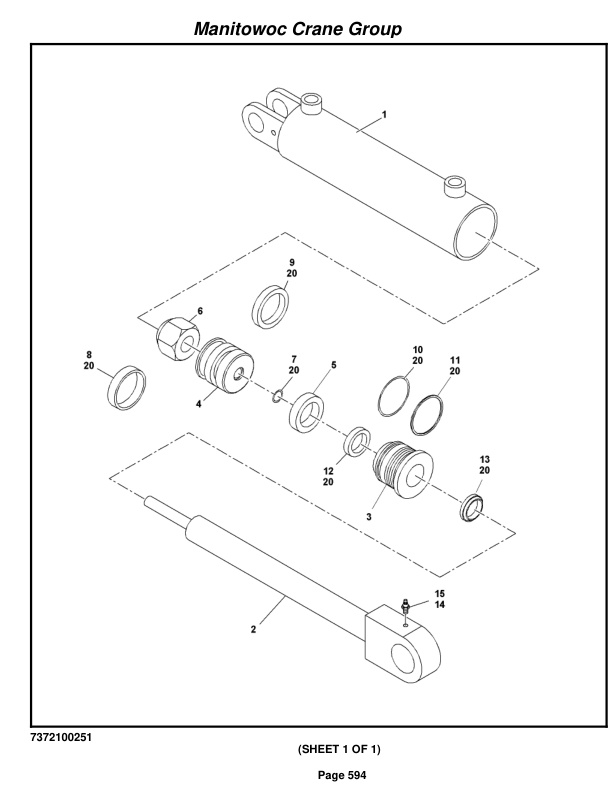 Grove RT650E Crane Parts Manual 225657 2006 3 Grove RT650E Crane Parts Manual 225657 2006-3