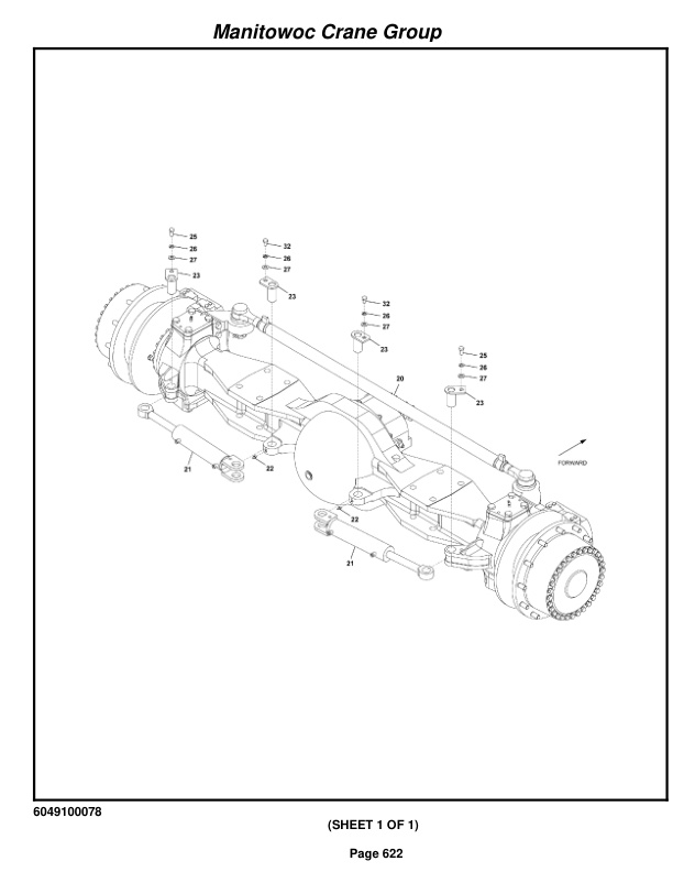 Grove RT650E Crane Parts Manual 225686 2008 3 Grove RT650E Crane Parts Manual 225686 2008-3