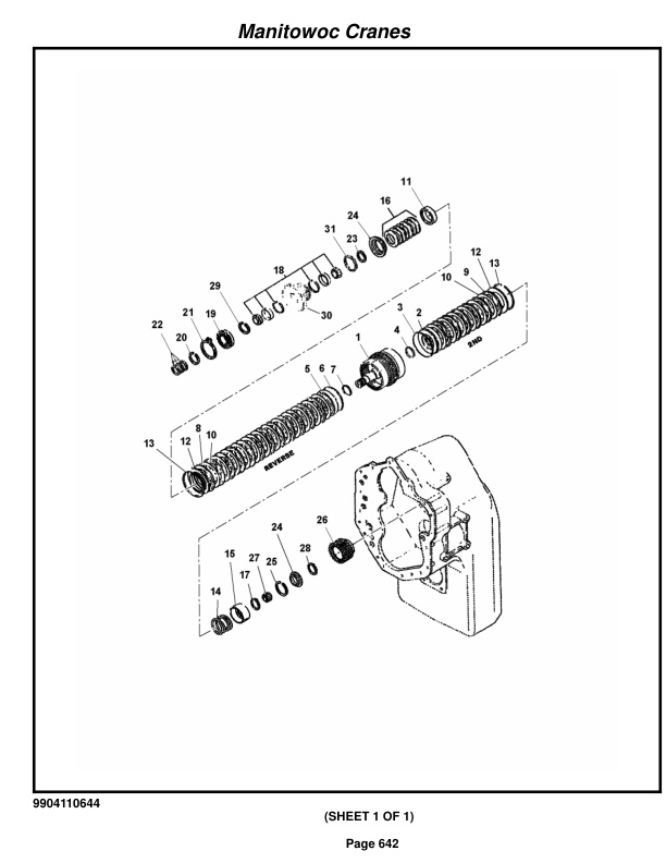 Grove RT650E Crane Parts Manual 225800 2016 3 Grove RT650E Crane Parts Manual 225800 2016-3