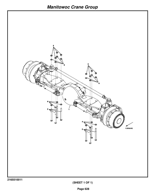 Grove RT650E Crane Parts Manual 225886 2009 3 Grove RT650E Crane Parts Manual 225886 2009-3
